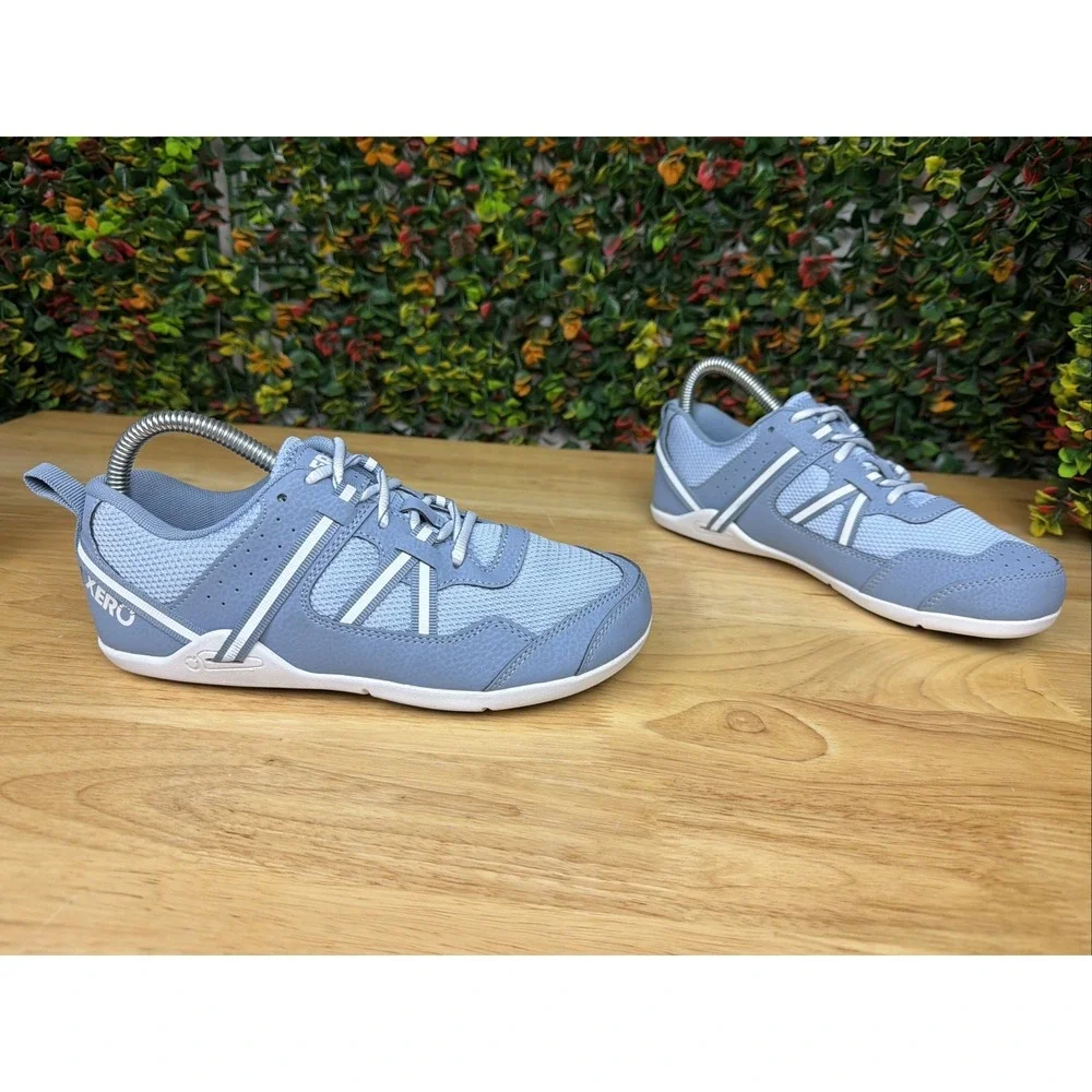 Xero Shoes Prio Minimalist Barefoot Running Shoes Sneaker Dusty Blue Women's 6.5